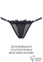 Panties Luxxa PLEATED BACK CROTCHLESS PANTY