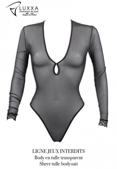 Open Teddy Luxxa TULLE BODY