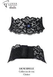 Lingerie Jewelry Luxxa Rhinestone Choker